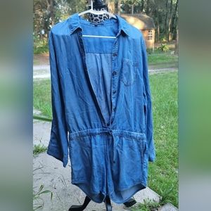 Velvet Heart M Jean romper